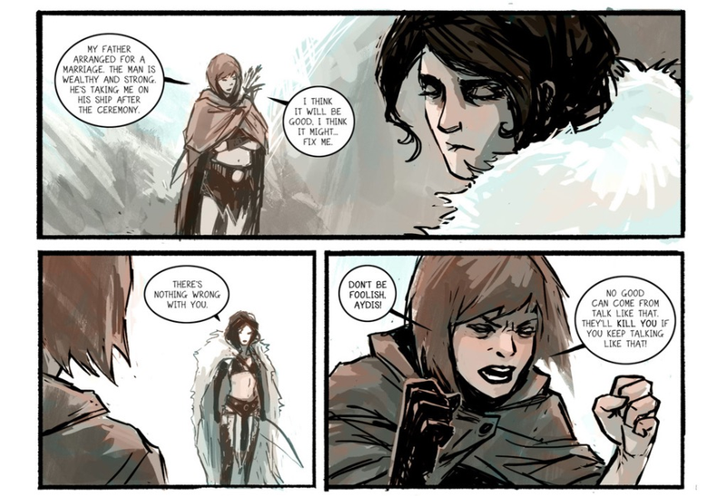 Illustration for article titled Natasha Alterici’s Heathen conjures a captivating queer Viking fantasy